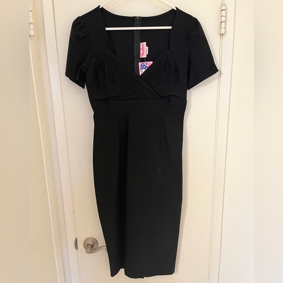PinUp Couture Black Wiggle Dress | Size Medium - Picture 2 of 6